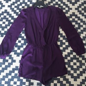 Purple Romper